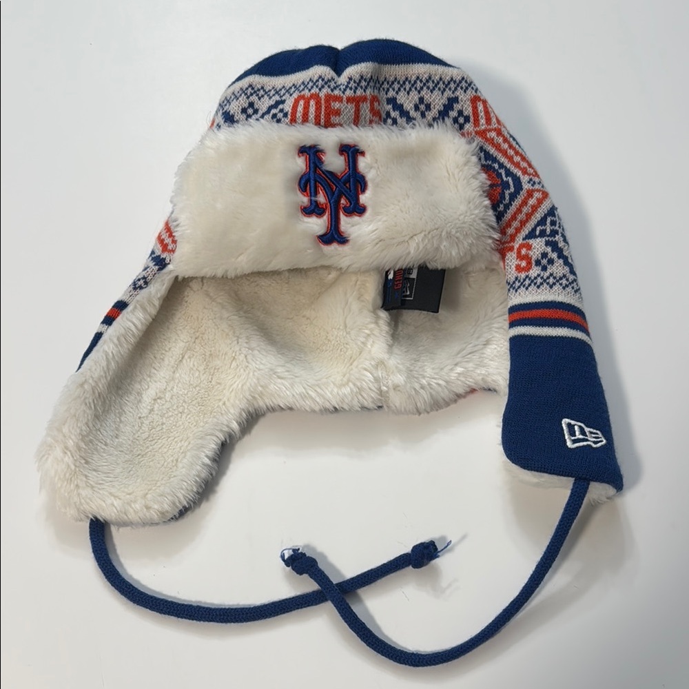 New York Mets Winter Hat MLB Genuine Merchandise